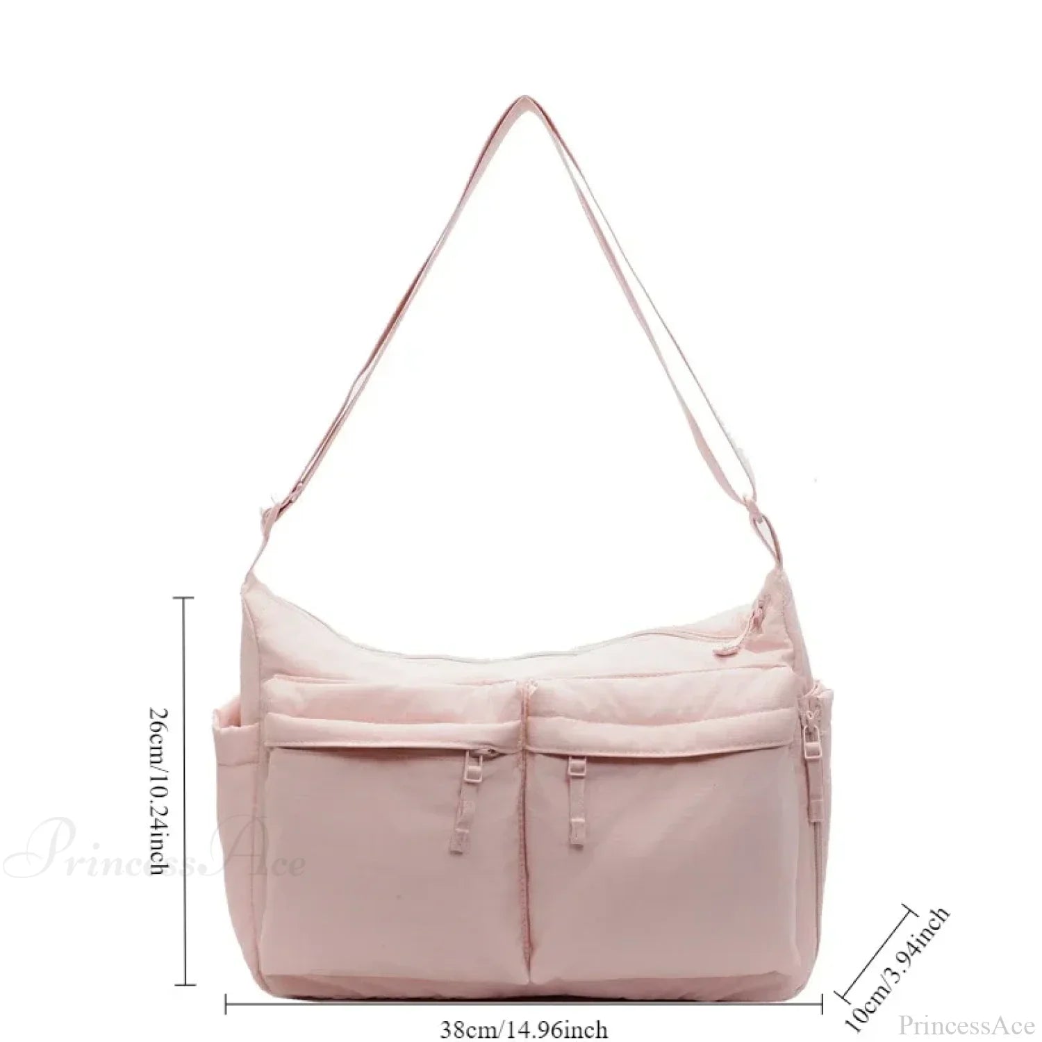 Large Capacity Nylon Waterproof Work Crossbody