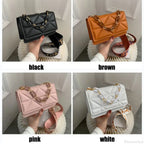 Large Capacity PU Leather Casual Crossbody