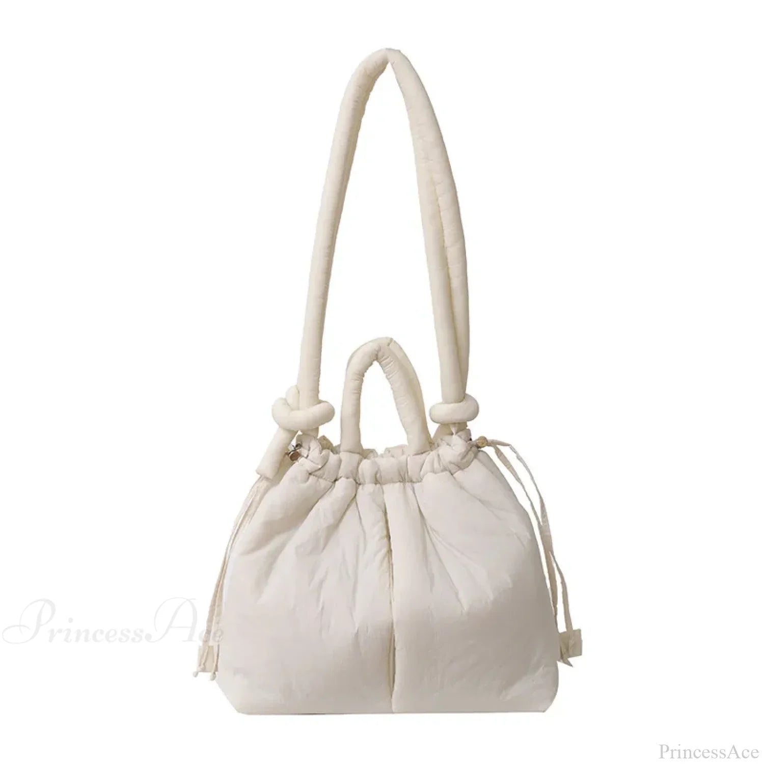 Large Capacity Puffer Nylon Tote Handbag Designer