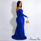 Larsa Formal Velvet Charming And Lace Mermaid Dress
