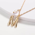 Layered Charm Statement Necklace - Gold
