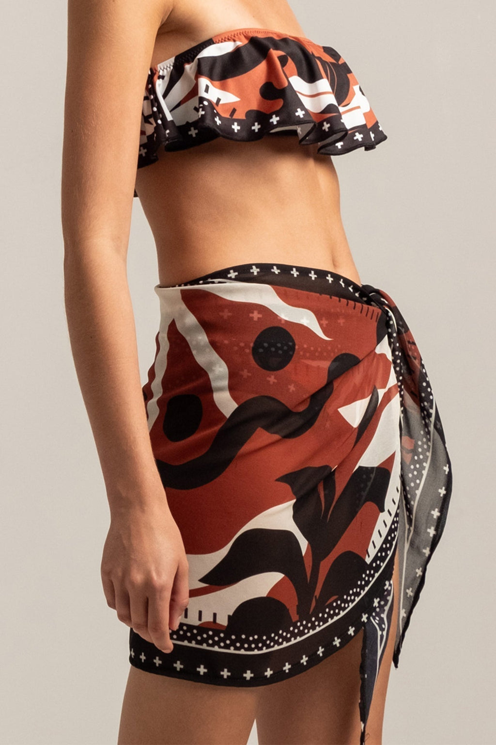 | Bikini Brown/Black/White