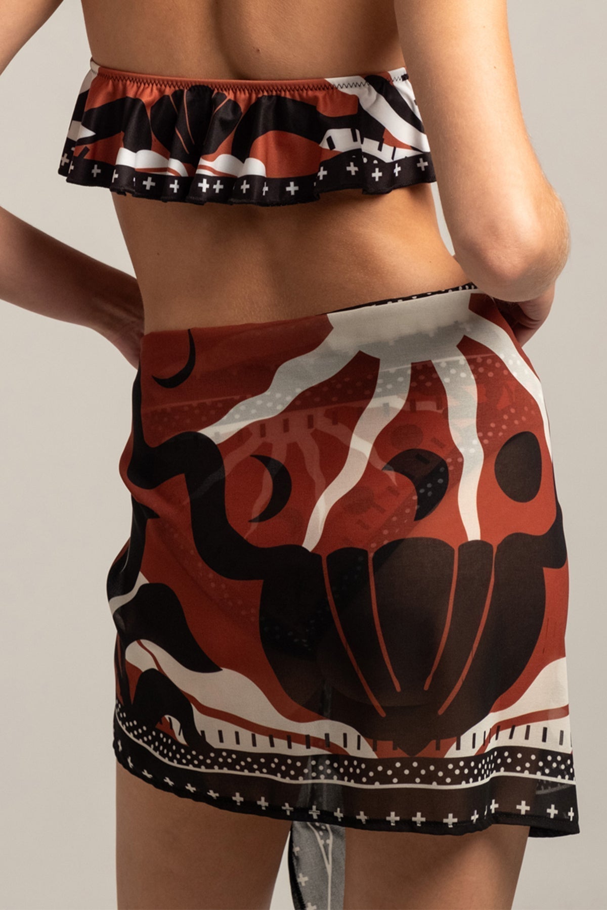 | Bikini Brown/Black/White
