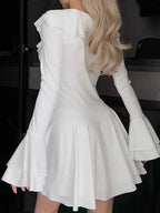 Lennon Ruffled Mini Dress
