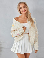 Leopard Print Button Cardigan