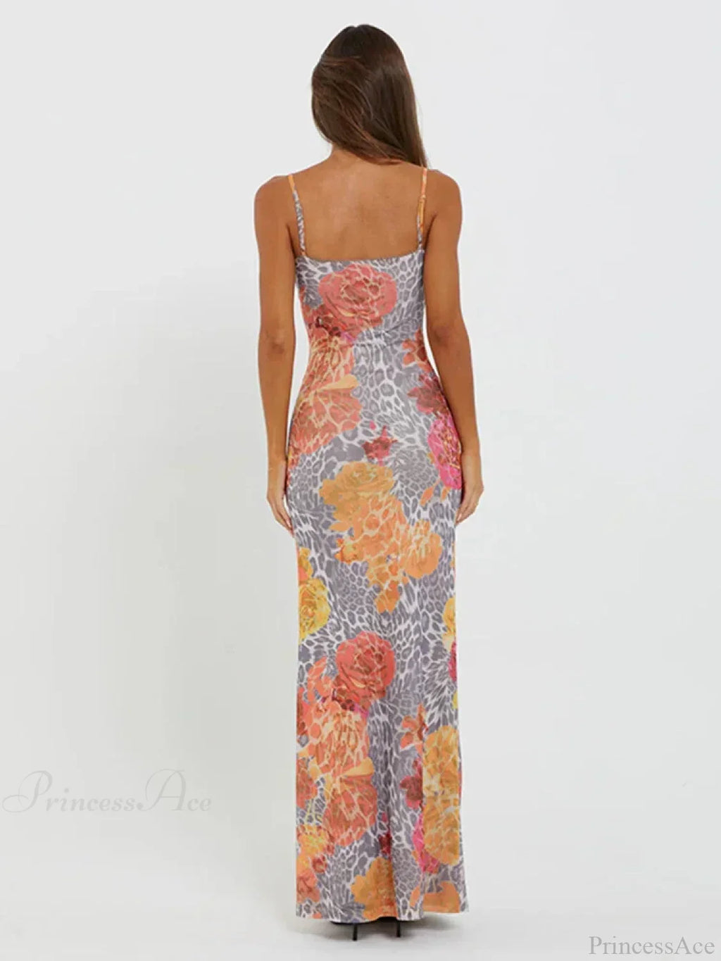 Leopard Print Slim Bodycon Vacation Dress