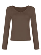 Liber Autumn Women's Ice cream color Color matching T-shirts