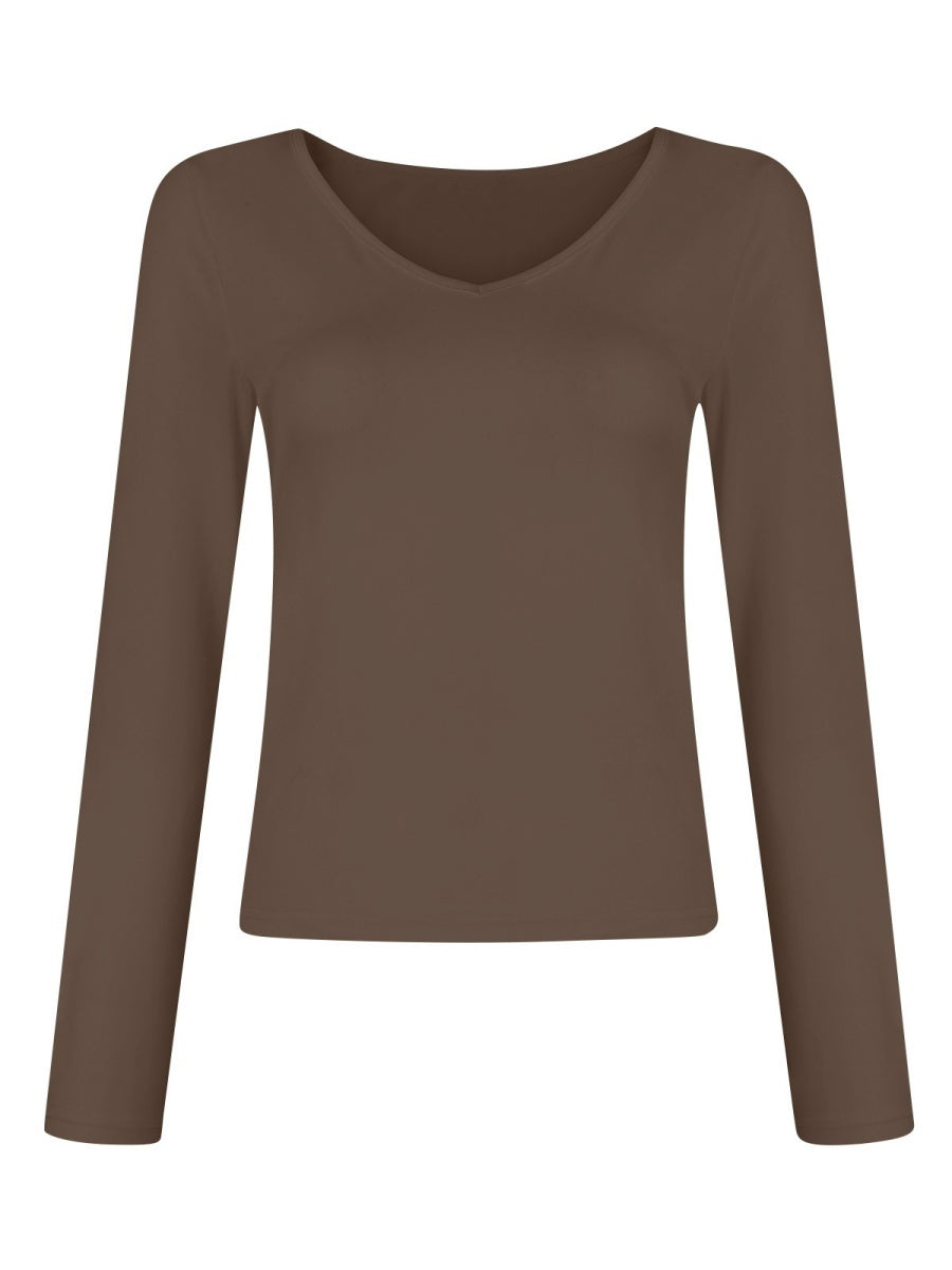 Liber Autumn Women's Ice cream color Color matching T-shirts