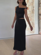 Lila Sleeveless Maxi Dress