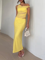 Lila Sleeveless Maxi Dress