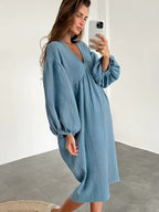Mia Boutique Casual Women's Dress Elevated Occasion Wear