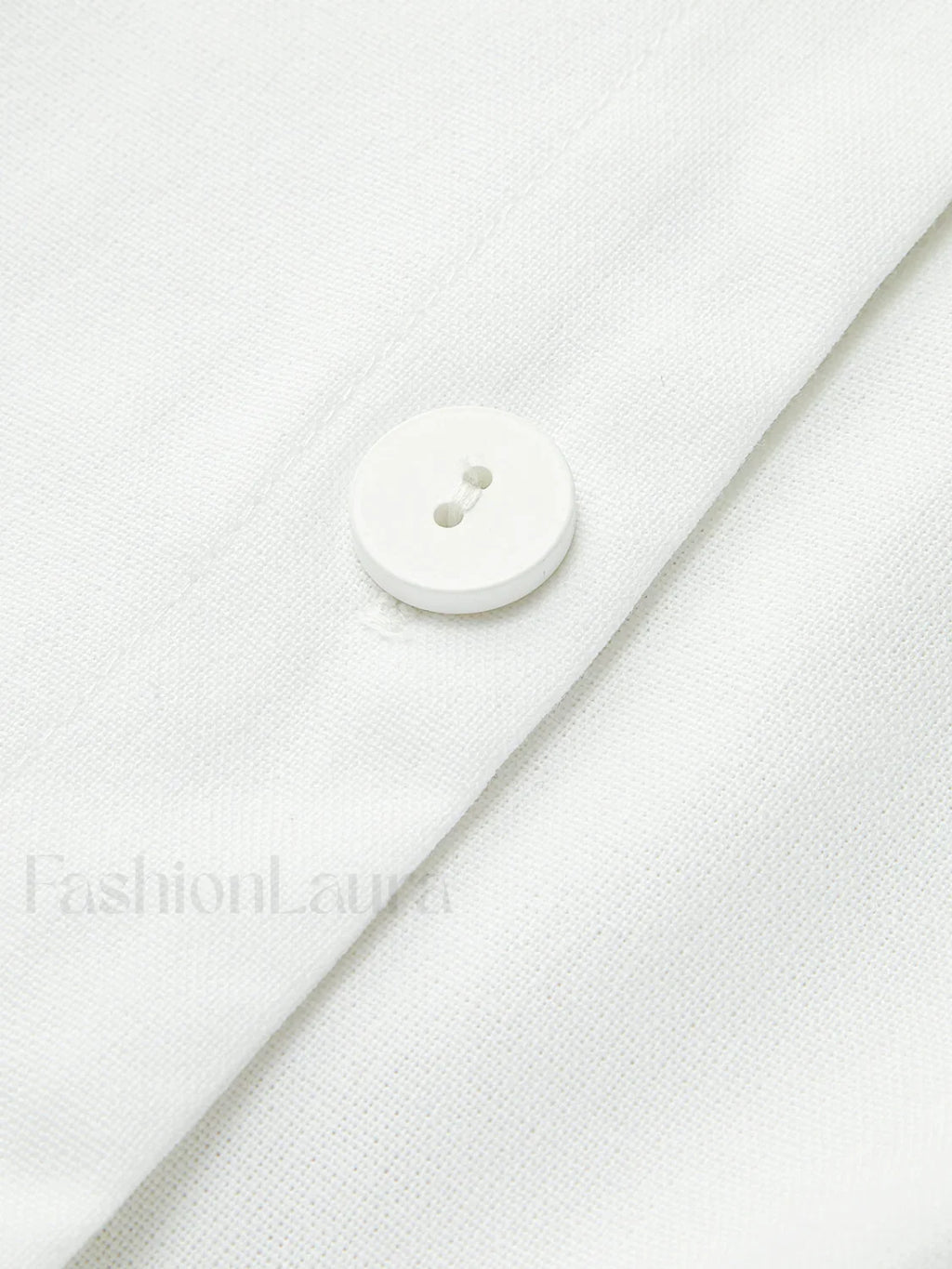 Linen Blends Button Up Tank Top