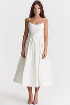 Zoe Minimalist Sleeveless Dress Elevated Occasion Wear