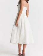 Zoe Minimalist Sleeveless Dress Elevated Occasion Wear