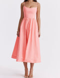 Zoe Minimalist Sleeveless Dress Elevated Occasion Wear