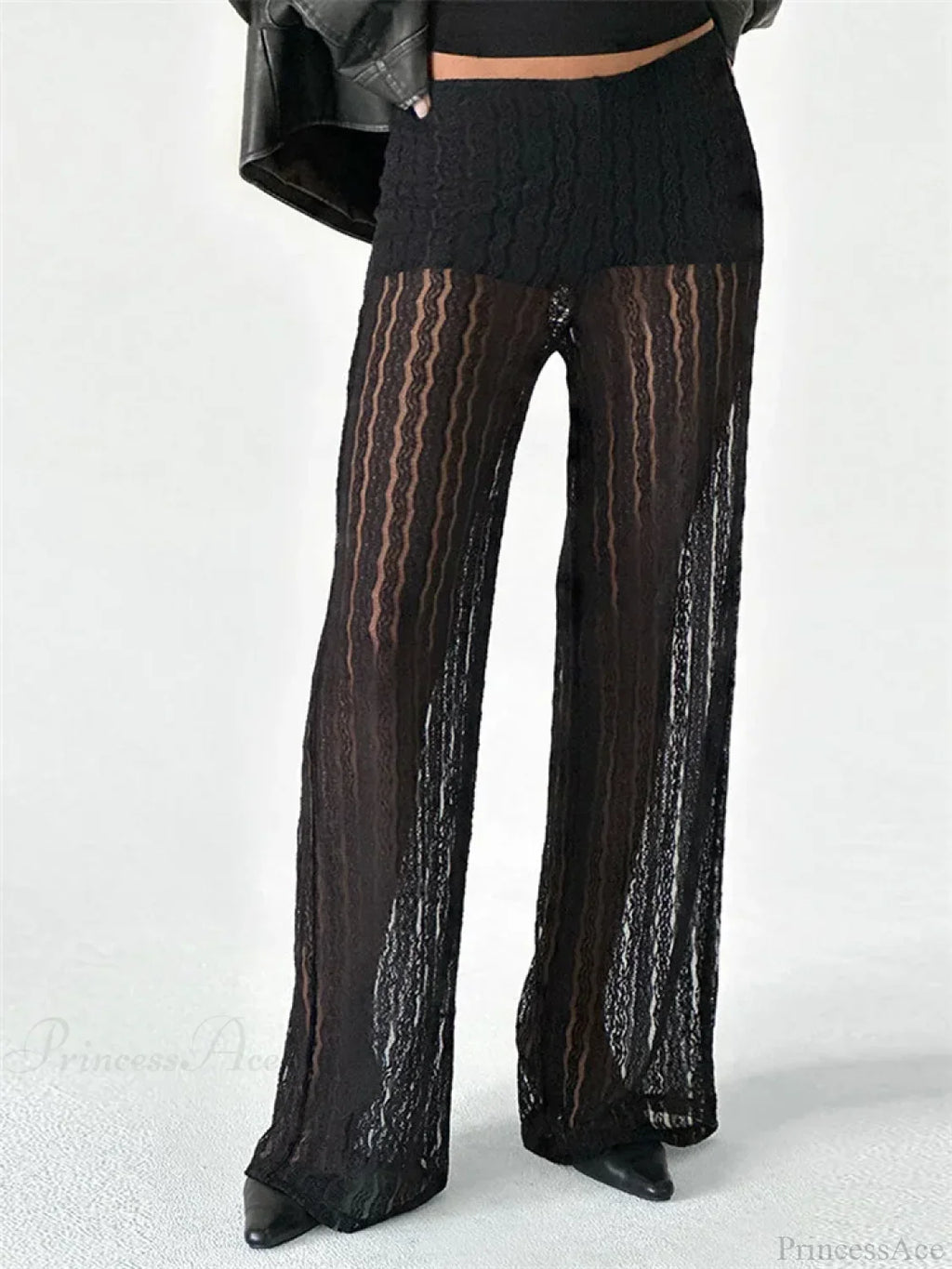 Loose Plaid Print Drawstring Casual Summer Pant