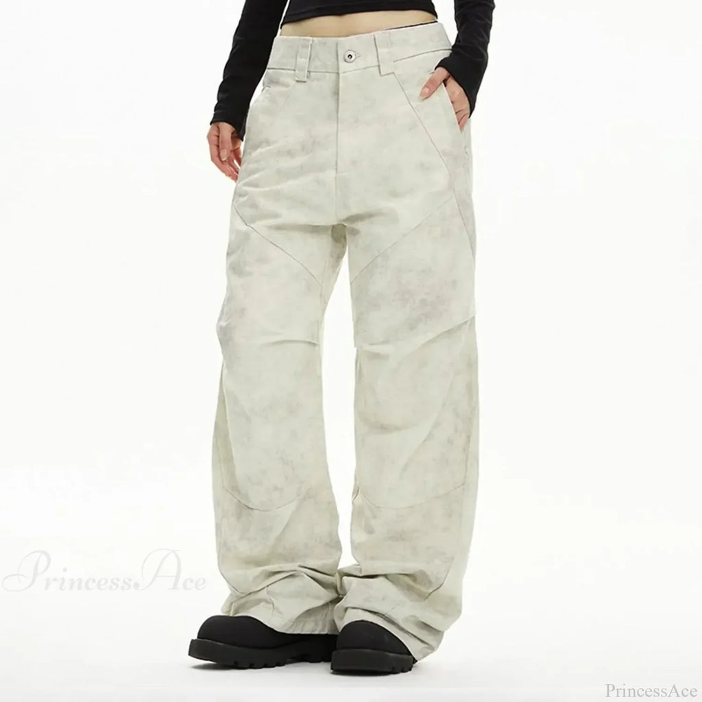 Loose Straight Tie Dye Y2K Street Pants