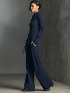 | Elegant Zipper Jumpsuit