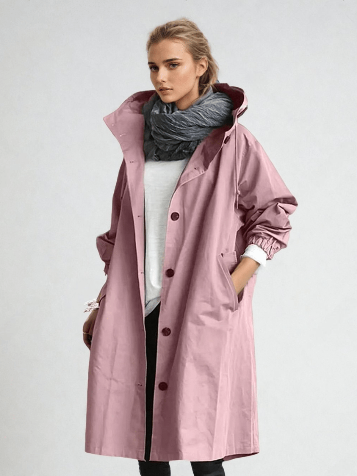 | Waterproof trench coat