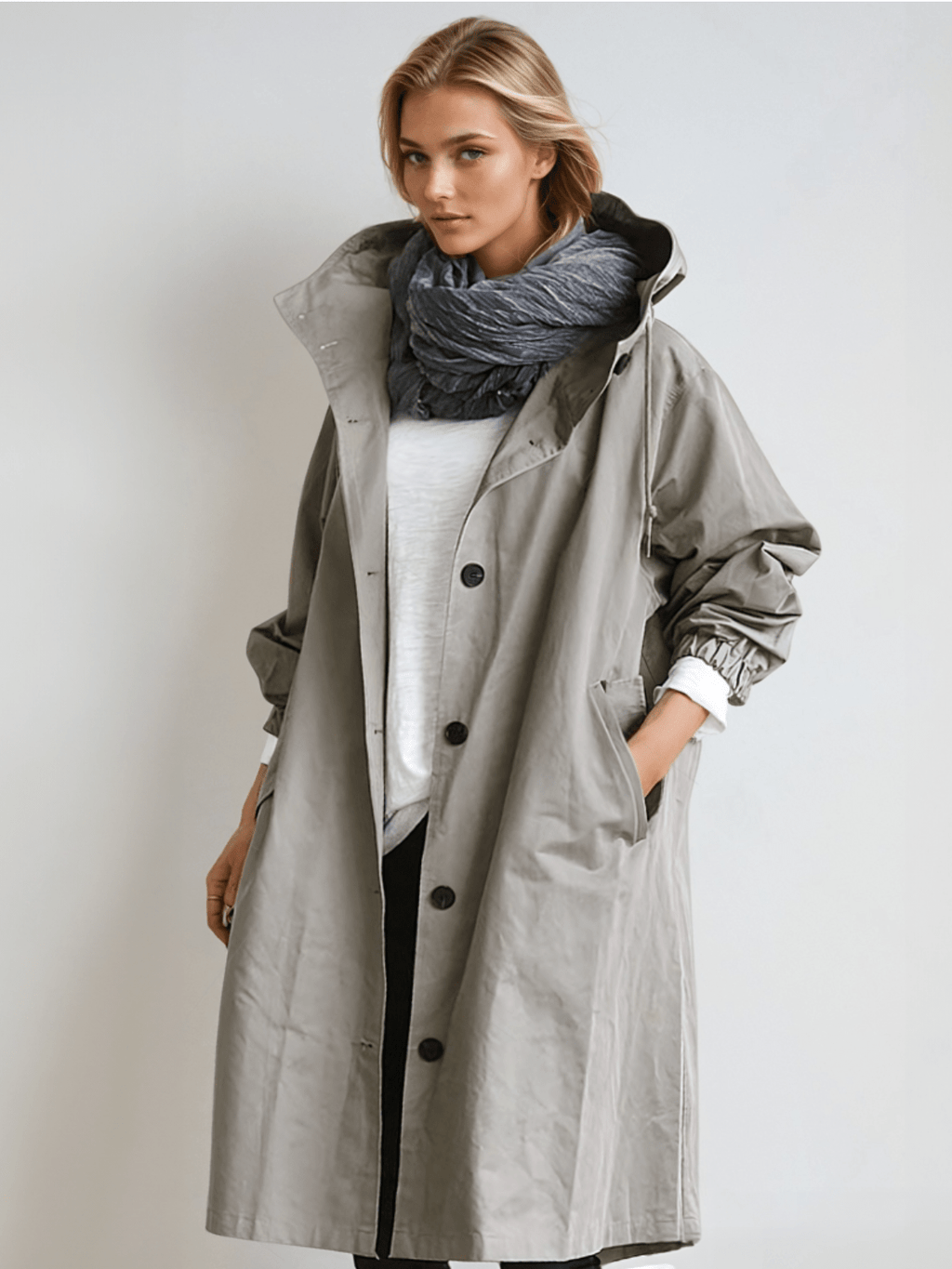 | Waterproof trench coat