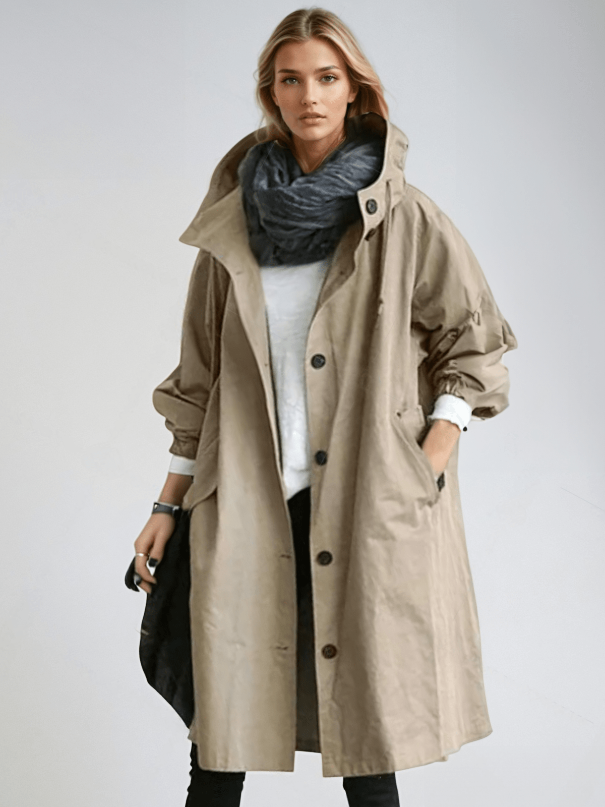 | Waterproof trench coat