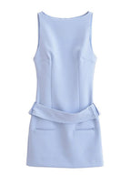 Luna Sleeveless Mini Dress