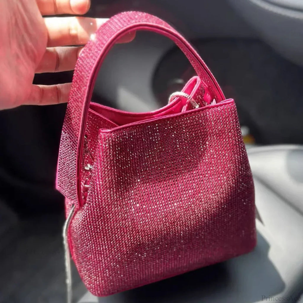 Luxury Designer Evening Clutch Women Shiny Mini Bag