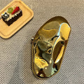 Luxury Gold Acrylic Evening Purse Designer Wedding Bag