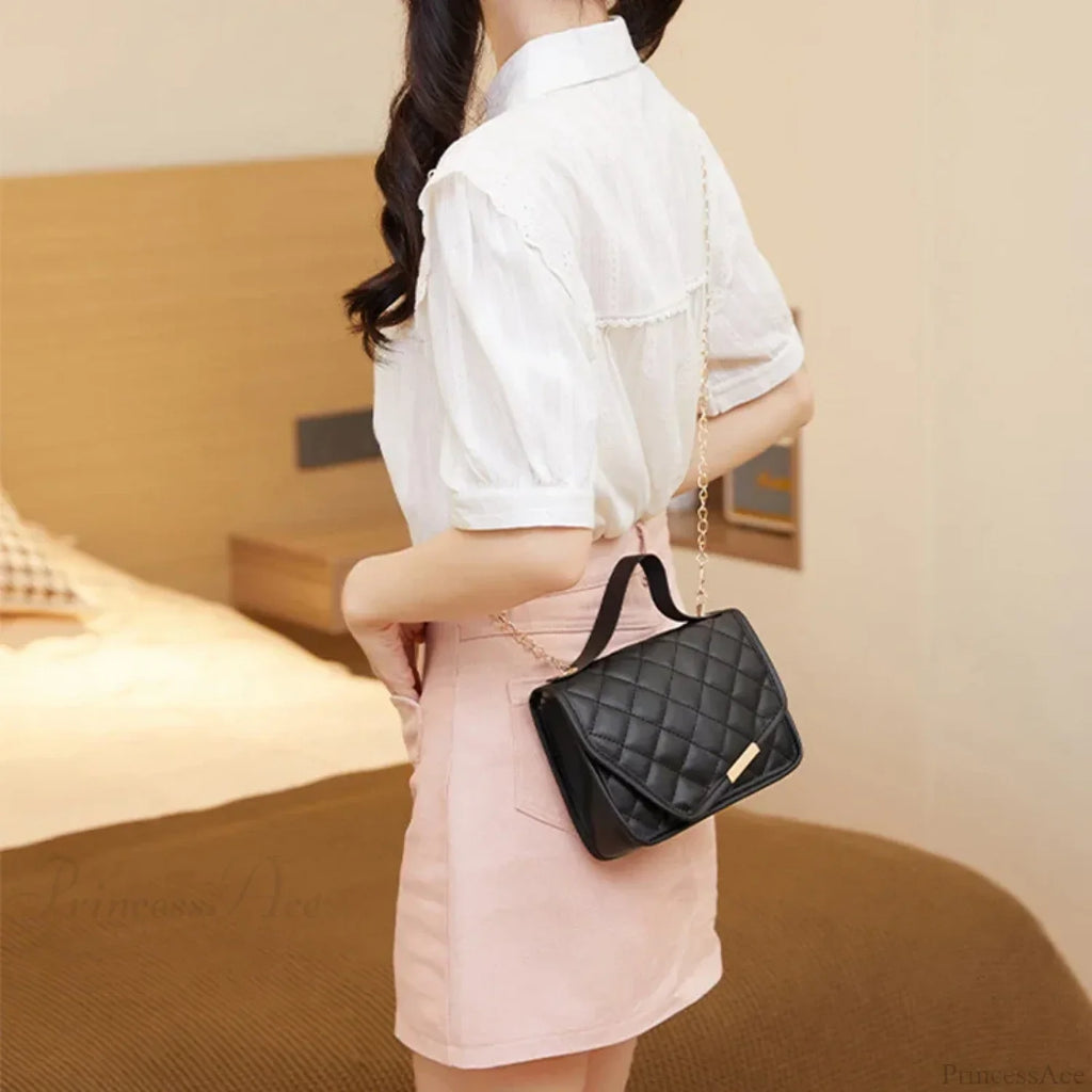 Luxury Messenger Embroidery Fashion Chain Crossbody Handbag