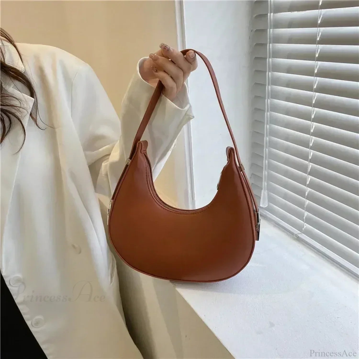 Luxury PU Leather Small Shoulder Clutch Bag