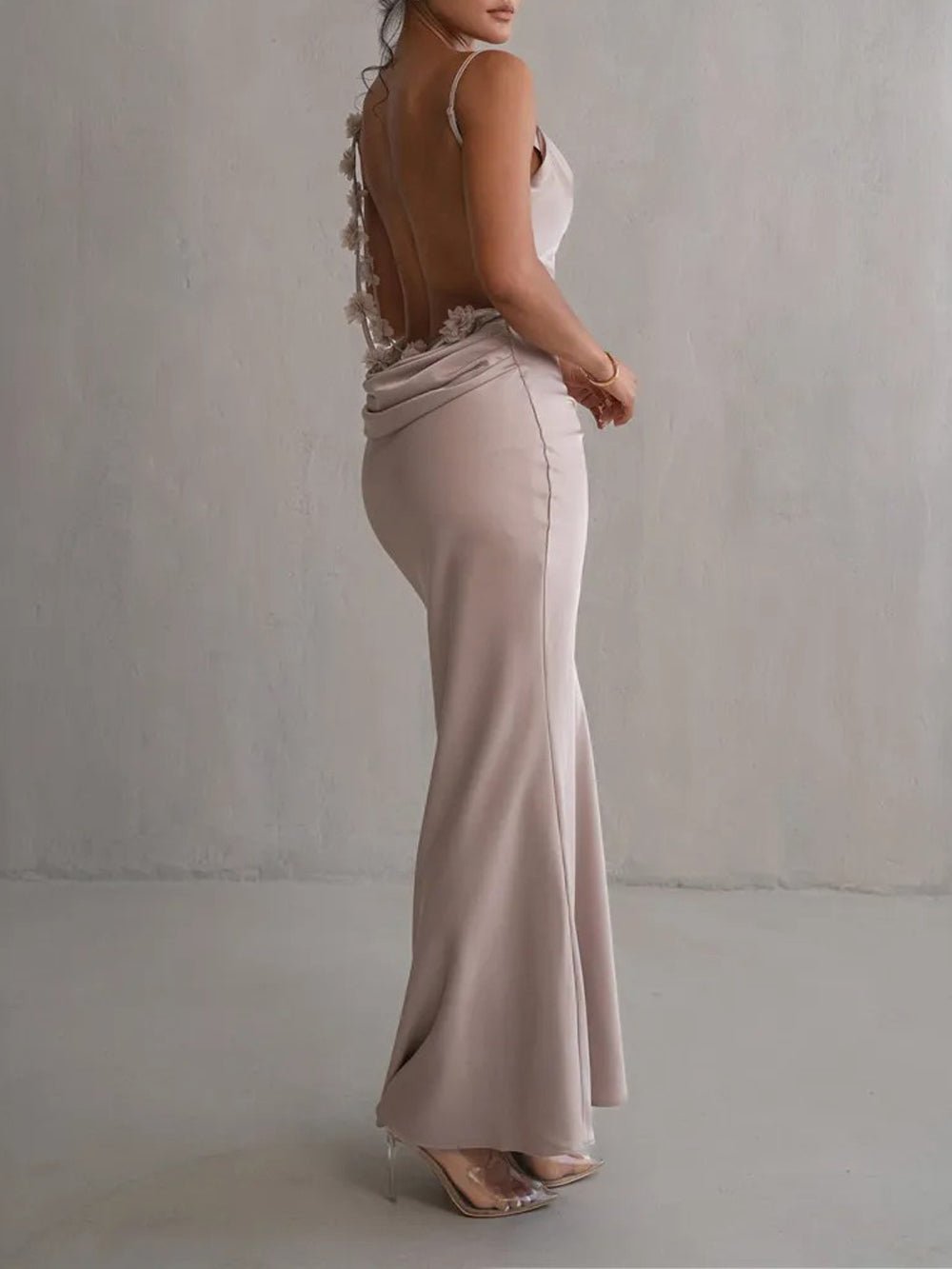Madeleine Backless Bodycon Maxi Dress