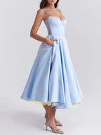 Madeline Backless Midi Dress