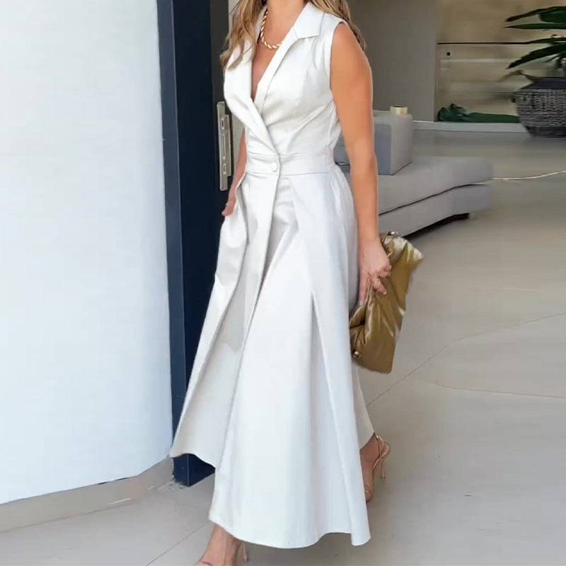 Mara Chic V Neck Midi Dress Silhouette Collection