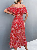 Wanda Timeless Floral Summer Dress Evening Wear Edit