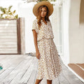 | Elegant Multi-Colour Summer Dress