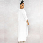 Silvia Exclusive Overshirt Dress Set Designer Edit
