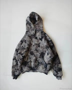 Maple Leaf Graphic Pullover Hoodie