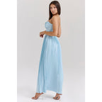 Casandra Chic Long Dress with Corset Silhouette Collection