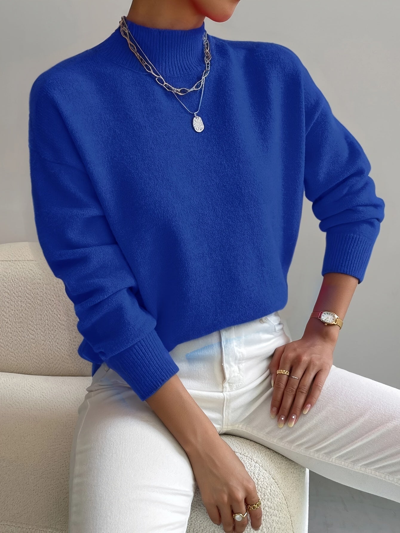 | Women's Winter Classic High Neck Sweater