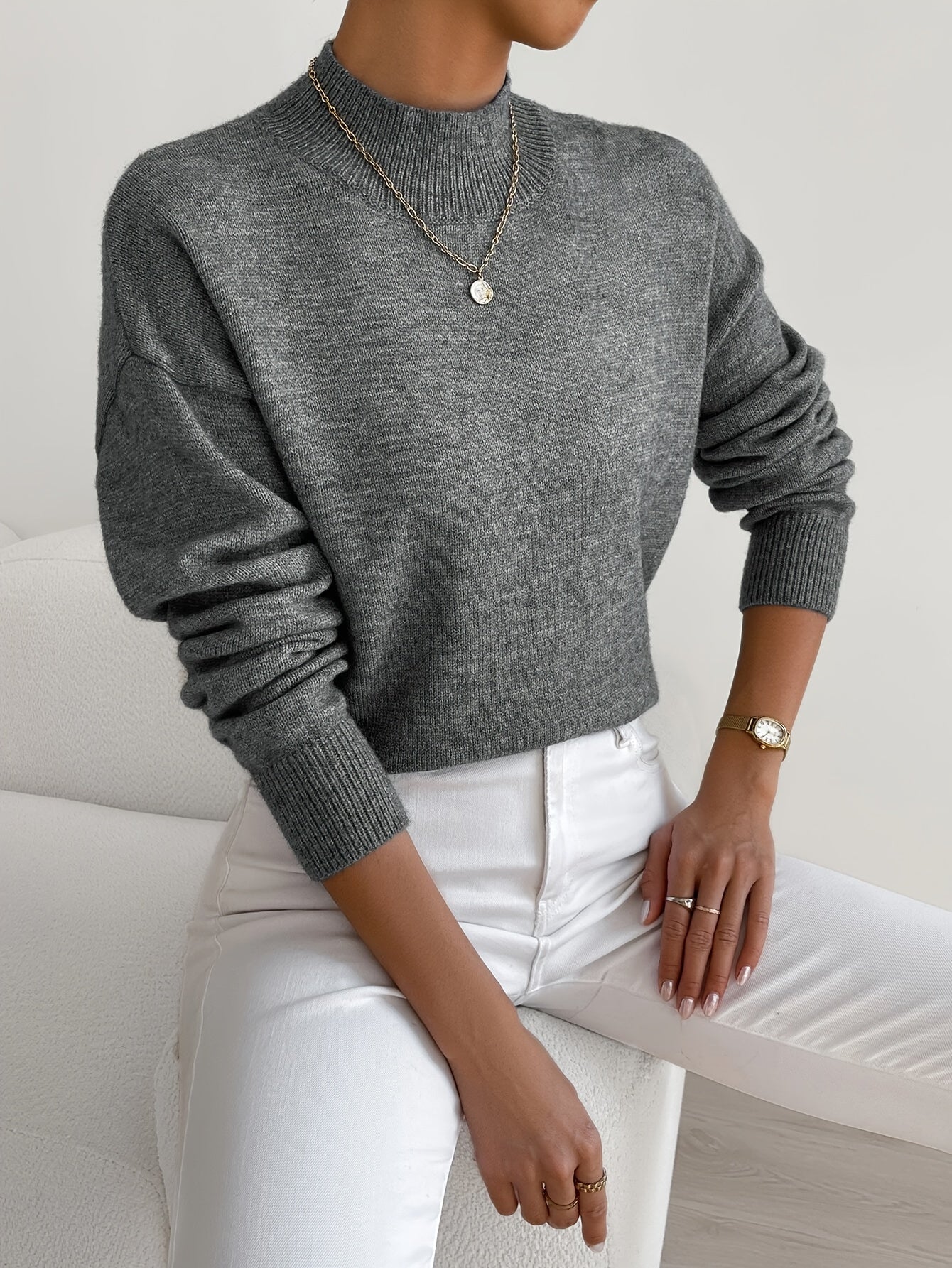 | Women's Winter Classic High Neck Sweater