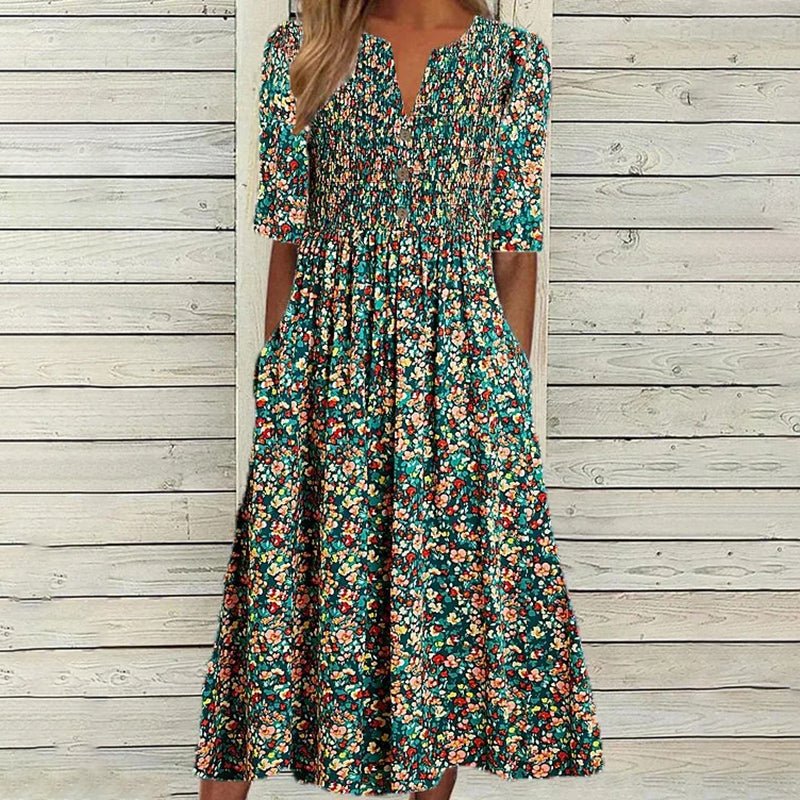 Carina Exclusive a Line Dress Designer Edit