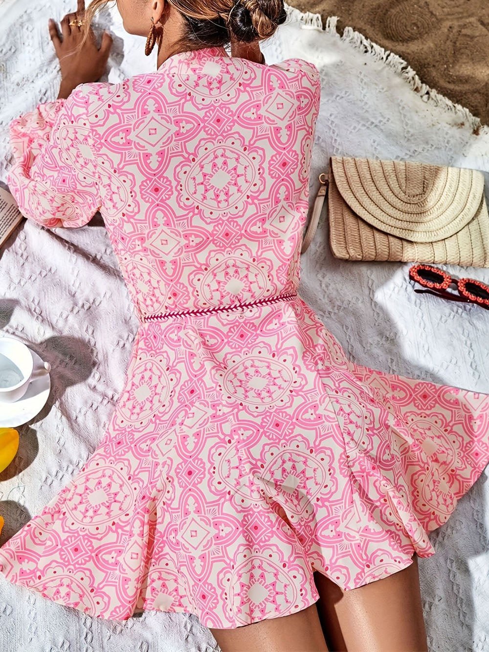 Melanie Long Sleeve Mini Dress