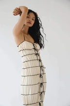 Cecilia Exclusive Maxi Dress with Ruffle Tunnel Premium Wardrobe Essential