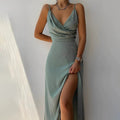 Nancy Effortless Long Dress Chic Silhouette Collection