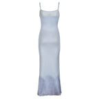 Mermaid Skeleton Print Dress