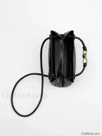 Metal Twist Detail Handle Bag