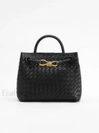 Metal Twist Detail Handle Bag