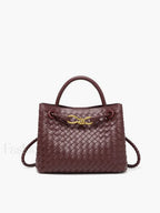 Metal Twist Detail Handle Bag