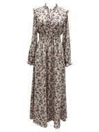 Millie Floral Long Sleeve Midi Dress