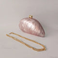 Mini Blue Light Pink Acrylic Box Evening Clutch Bag